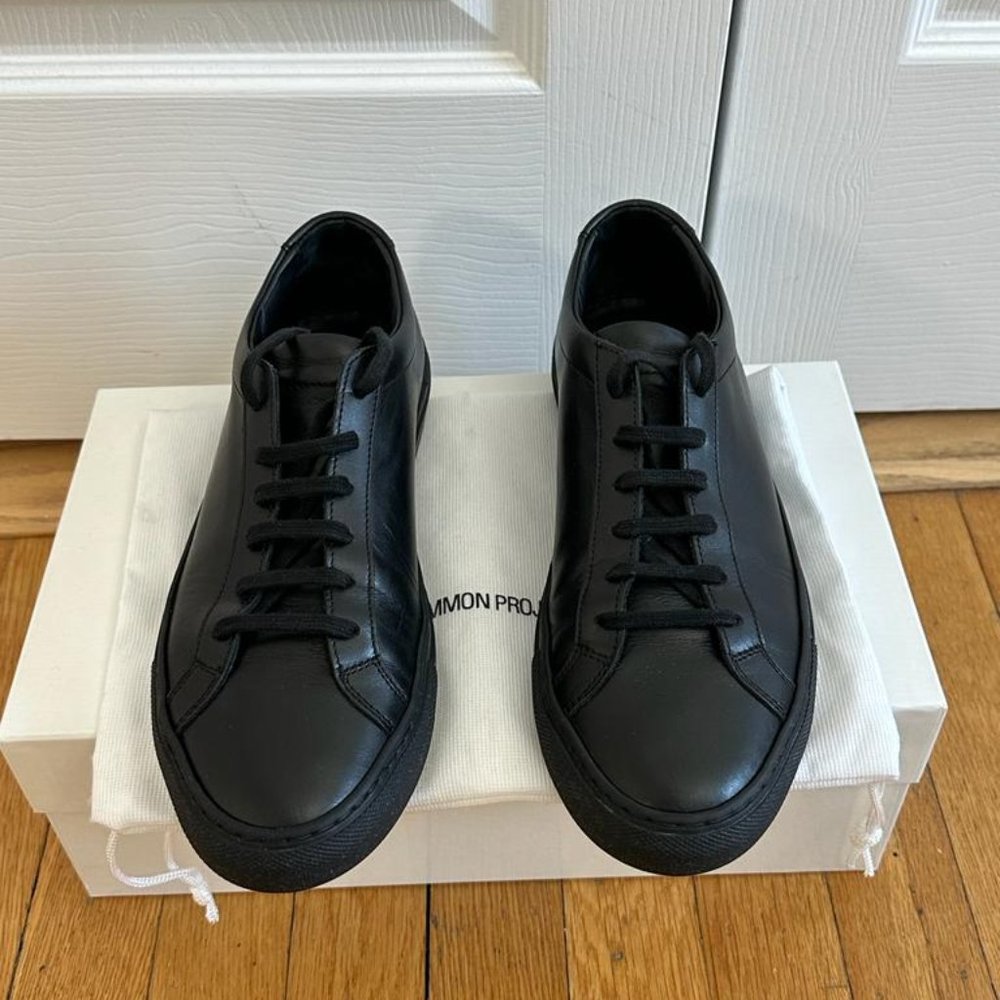 Common Projects - Original Achilles Low - Black - size EU 40/US 7